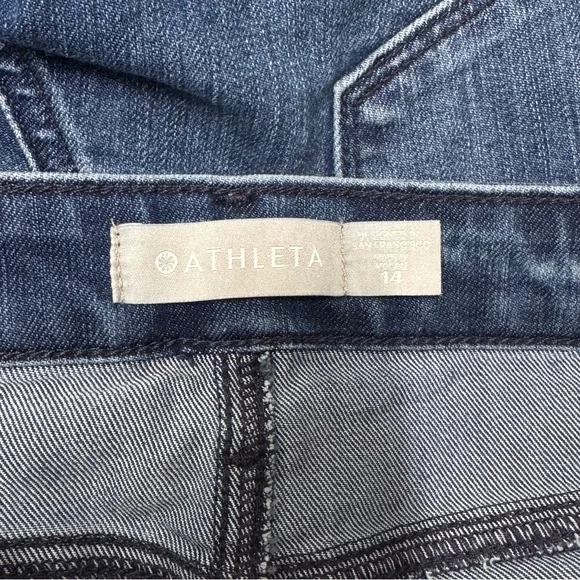 Athleta Women's Skinny Jeans - Dark Blue - Picture 6 of 8